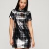 High Neck Sequin T-Shirt Dress High Neck Sequin T-Shirt Dress
