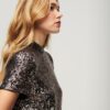 High Neck Sequin T-Shirt Dress High Neck Sequin T-Shirt Dress