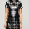 High Neck Sequin T-Shirt Dress High Neck Sequin T-Shirt Dress