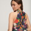 High Neck Sleeveless Mini Dress High Neck Sleeveless Mini Dress