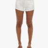 High Rise Denim Shorts