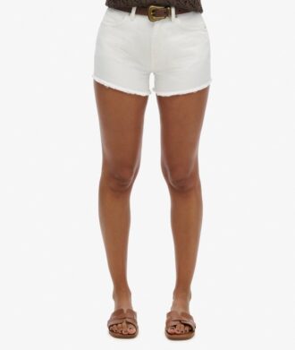 High Rise Denim Shorts