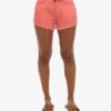 High Rise Denim Shorts