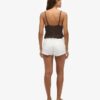 High Rise Denim Shorts