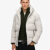 Hooded Boxy Puffer Jacket