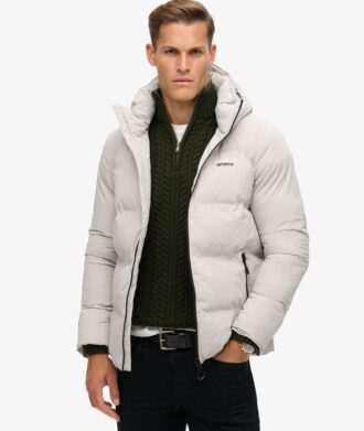 Hooded Boxy Puffer Jacket