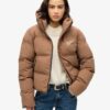 Hooded Boxy Puffer Jacket