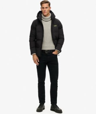 Hooded Boxy Puffer Jacket