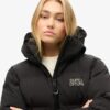 Hooded Boxy Puffer Jacket