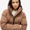 Hooded Boxy Puffer Jacket