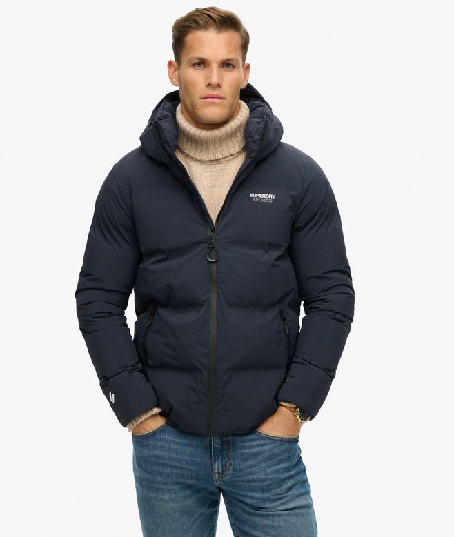 Hooded Boxy Puffer Jacket Hooded Boxy Puffer Jacket