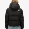Hooded Boxy Puffer Jacket