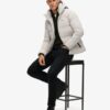 Hooded Boxy Puffer Jacket