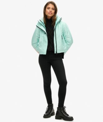 Hooded Embroidered Sd Windbreaker Jacket