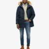 Hooded Everest Faux Fur Parka