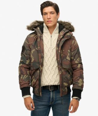 Hooded Everest Puffer Bomber Jacket