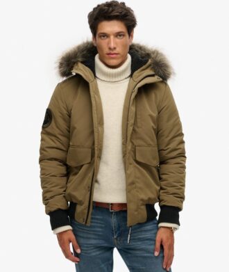 Hooded Everest Puffer Bomber Jacket