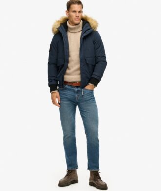 Hooded Everest Puffer Bomber Jacket