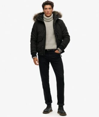 Hooded Everest Puffer Bomber Jacket