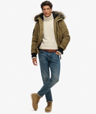 Hooded Everest Puffer Bomber Jacket