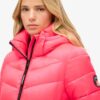 Hooded Fuji Quilted Padded Jacket