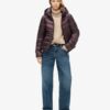 Hooded Fuji Quilted Padded Jacket