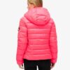 Hooded Fuji Quilted Padded Jacket