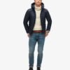 Hooded Fuji Sport Padded Jacket
