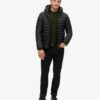 Hooded Fuji Sport Padded Jacket