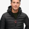 Hooded Fuji Sport Padded Jacket