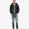 Hooded Hybrid Trekker Jacket