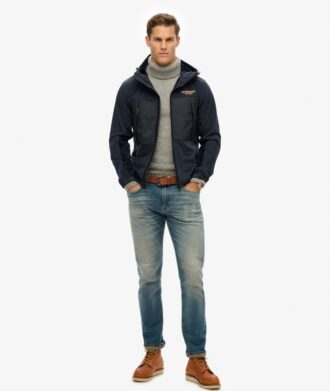 Hooded Hybrid Trekker Jacket