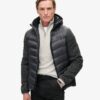 Hooded Knit Storm Hybrid Jacket
