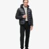 Hooded Knit Storm Hybrid Jacket