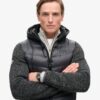 Hooded Knit Storm Hybrid Jacket