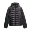 Hooded Knit Storm Hybrid Jacket