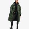 Hooded Longline Puffer Coat