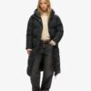 Hooded Longline Puffer Coat