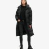 Hooded Longline Puffer Coat