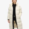 Hooded Longline Puffer Coat