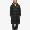 Hooded Longline Puffer Coat