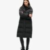 Hooded Longline Puffer Coat