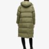 Hooded Longline Puffer Coat