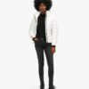 Hooded Microfibre Padded Jacket
