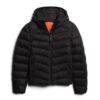Hooded Microfibre Padded Jacket