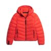 Hooded Microfibre Padded Jacket