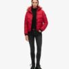 Hooded Mid Layer Short Jacket