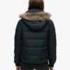 Hooded Mid Layer Short Jacket