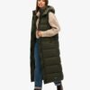 Hooded Ripstop Longline Gilet