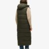 Hooded Ripstop Longline Gilet